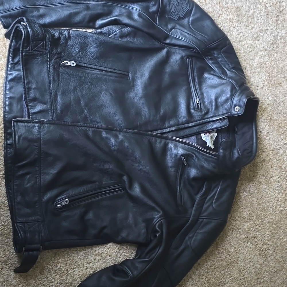 Harley-davidson lether jacket